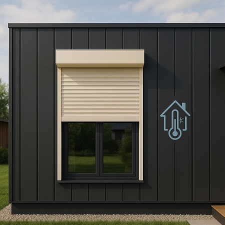 persiana caj&oacute;n de aluminio exterior con lamas t&eacute;rmicas (sin obra)